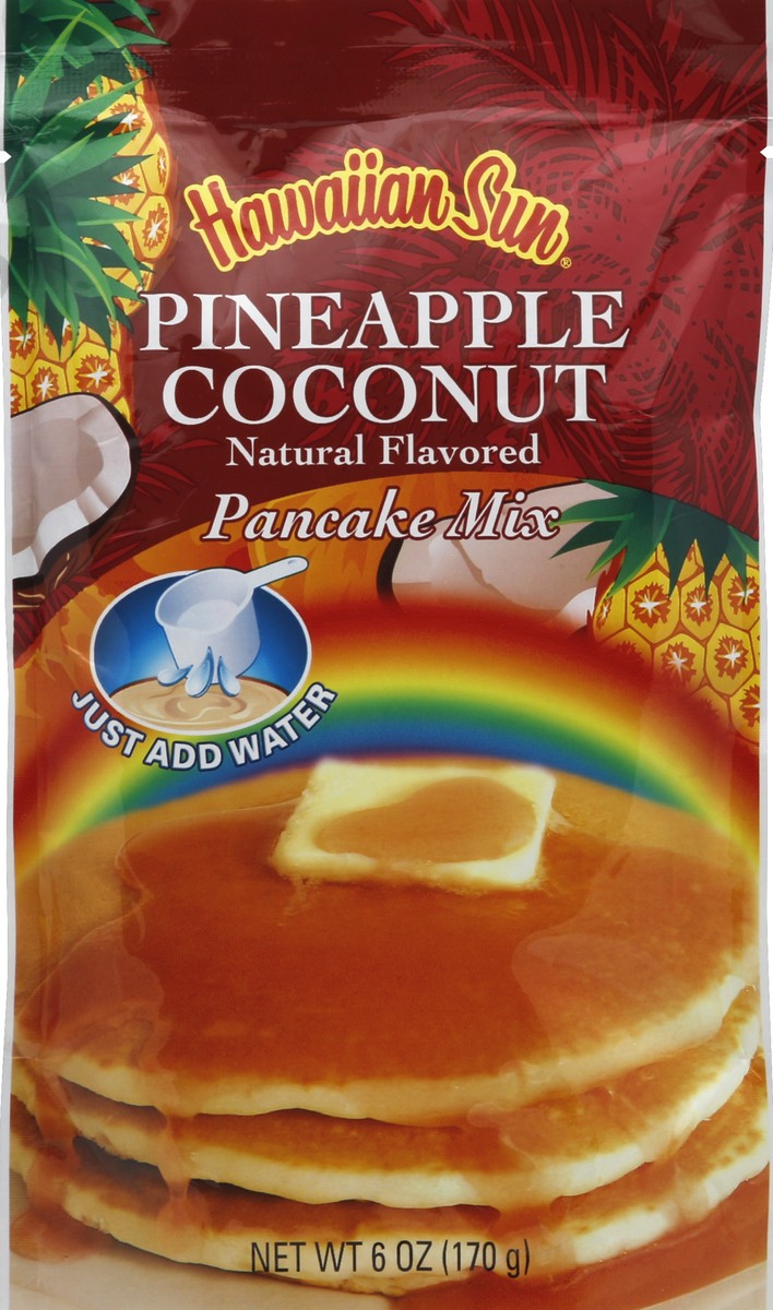 slide 2 of 2, Hawaiian Sun Pineapple Coconut Pancake Mix, 6 oz