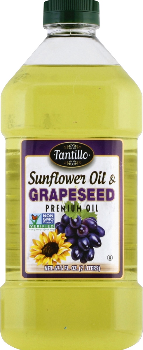 slide 2 of 2, Tantillo Sunflower Grapeseed Oil, 2 liter