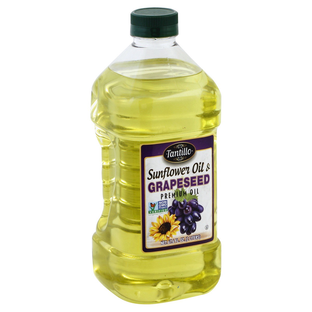 slide 1 of 2, Tantillo Sunflower Grapeseed Oil, 2 liter