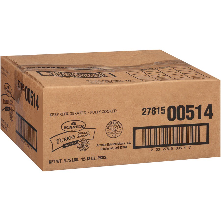 slide 4 of 7, Eckrich Smoked Turkey Sausage, 14 oz