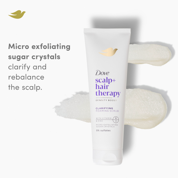 slide 18 of 23, Dove Beauty Clarifying Foaming Scalp Repairing Hair Scrub - 9oz, 9 oz