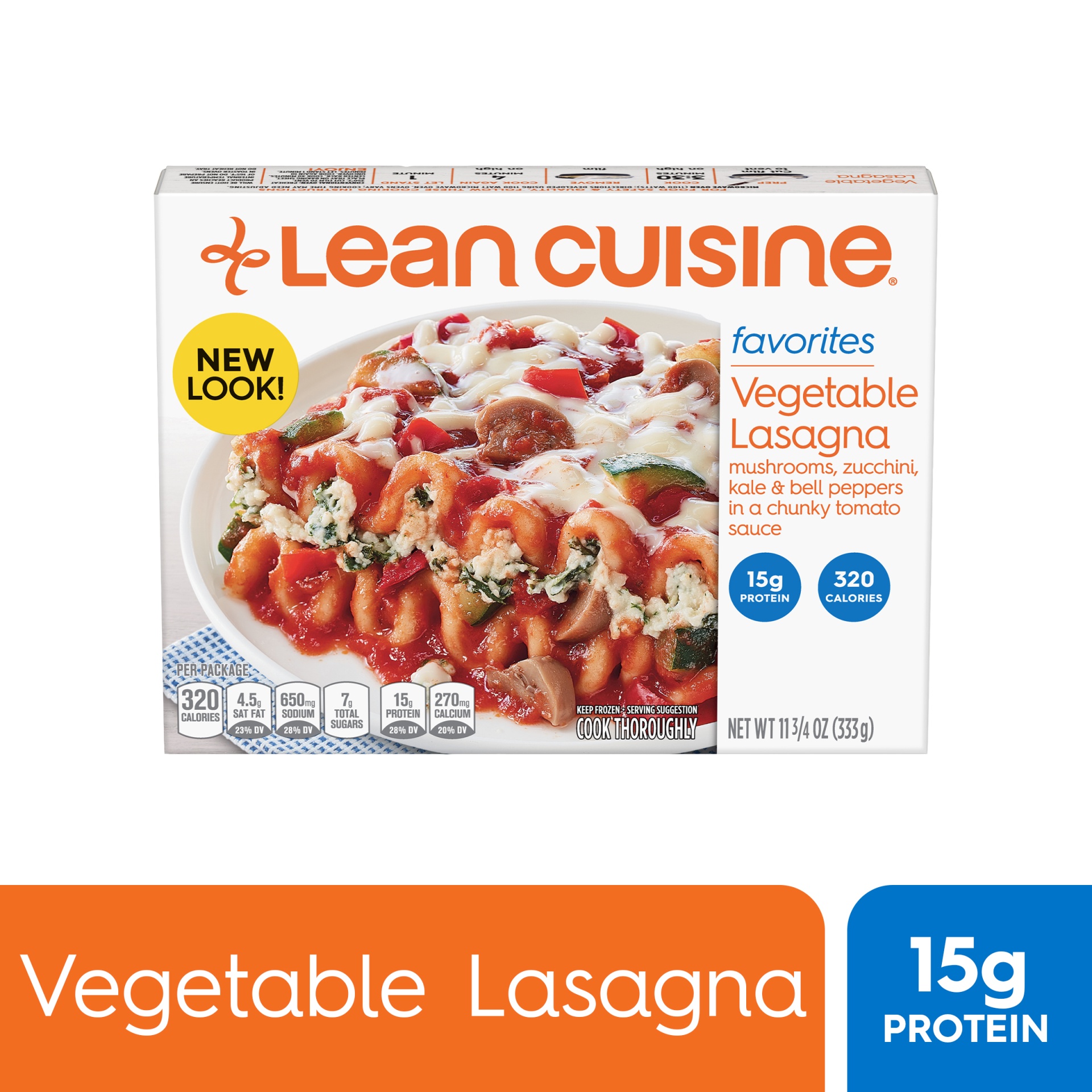 slide 1 of 6, Lean Cuisine Origins Tuscanstyle Vegetable Lasagna, 11.75 oz