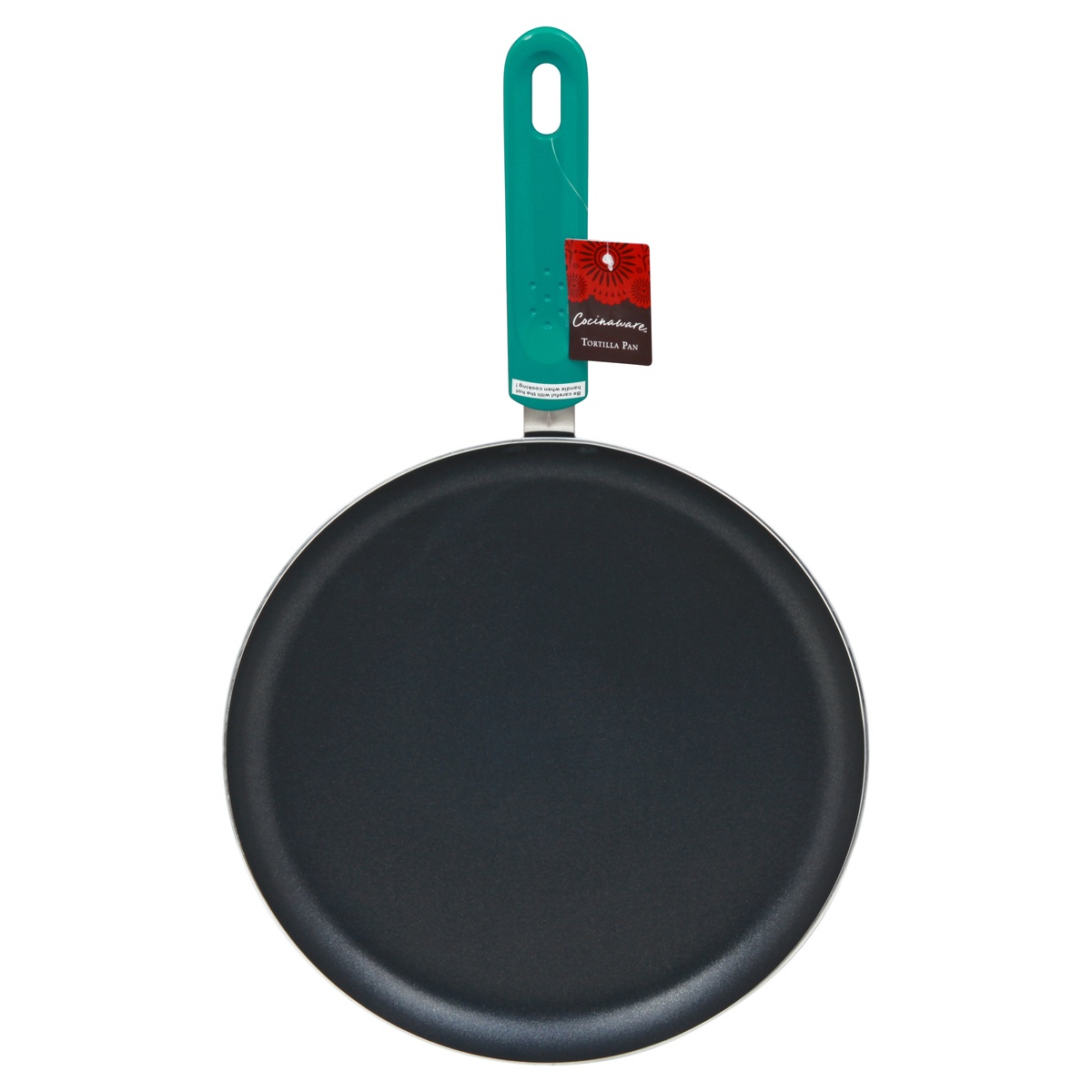 slide 1 of 1, Cocinaware Teal & Gray Tortilla Pan, 10 in