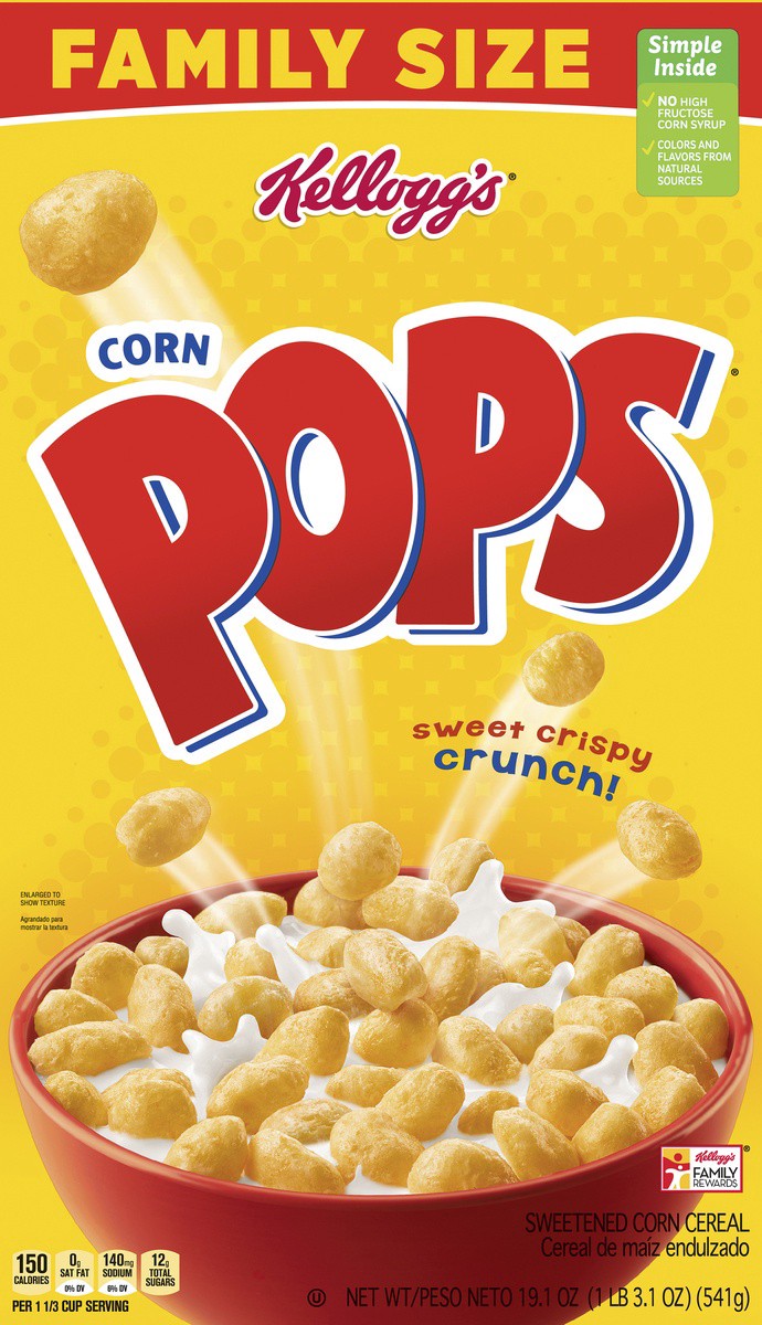 slide 2 of 7, Corn Pops Cereal, 19.1 oz