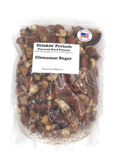 slide 1 of 1, Sweet G Cinnamon Sugar Pretzels, 12 oz