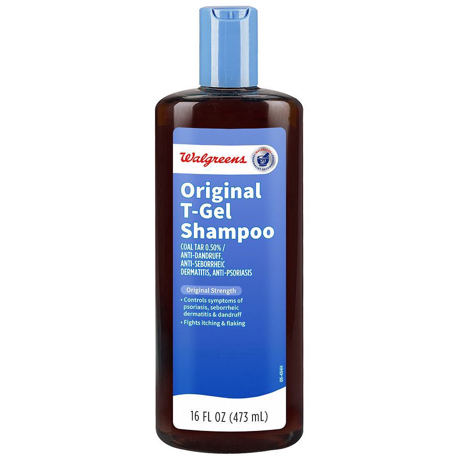slide 1 of 4, Walgreens T/GEL THERAPEUTIC ANTI-DANDRUFF SHAMPOO ORIGINAL STRENGTH, 16 fl oz