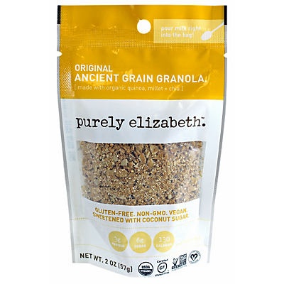 slide 1 of 1, Purely Elizabeth Granola Original Mini, 2 oz