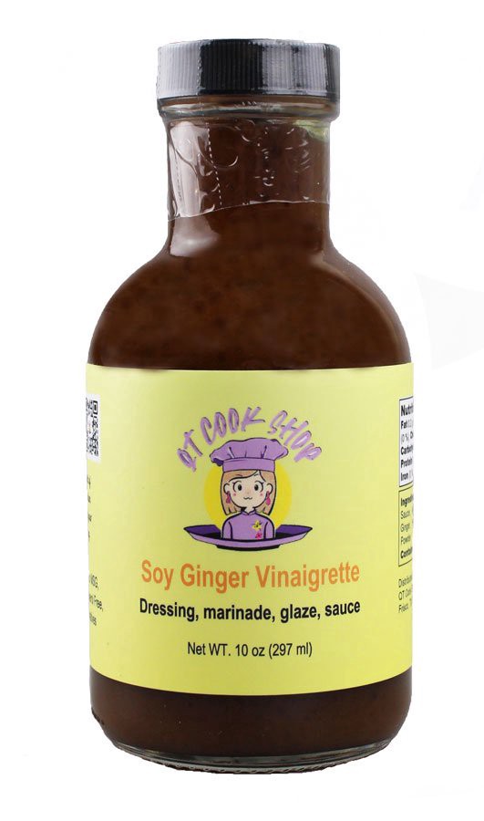 slide 1 of 1, QT Cook Shop Soy Ginger Vinaigrette, 10 oz