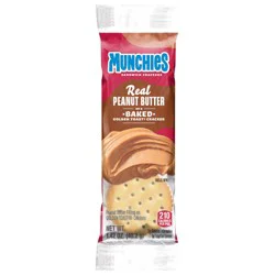 Munchies Sandwich Crackers Peanut Butter on a Baked Golden Toast Cracker 1.42 Oz