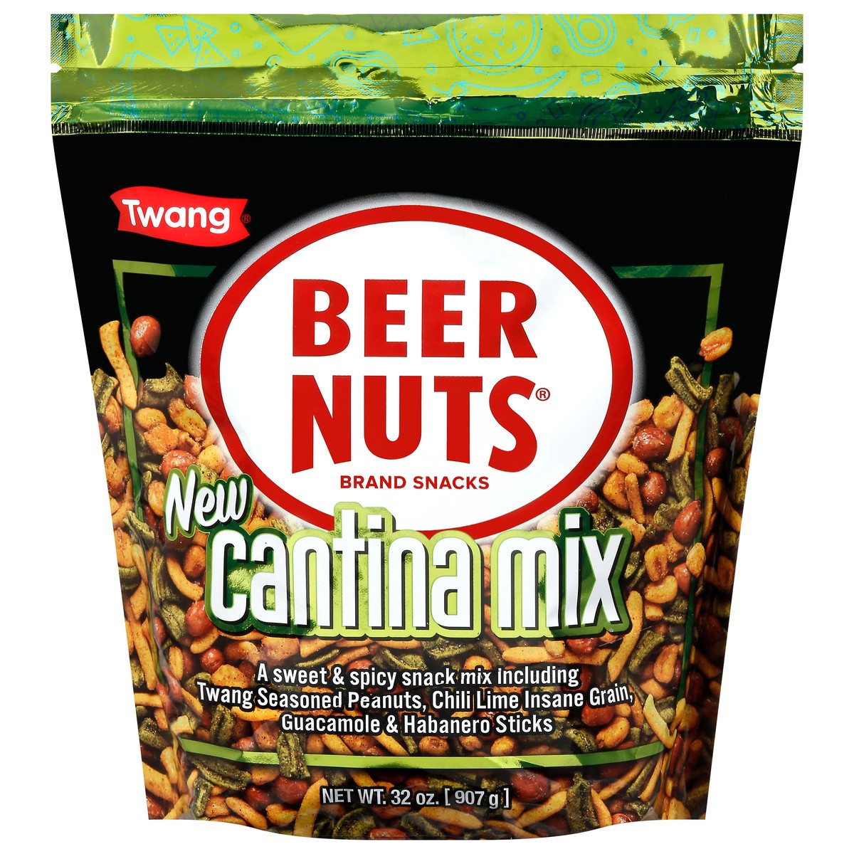 slide 1 of 11, BEER NUTS Assorted Snack Bar Mixes, 32 oz