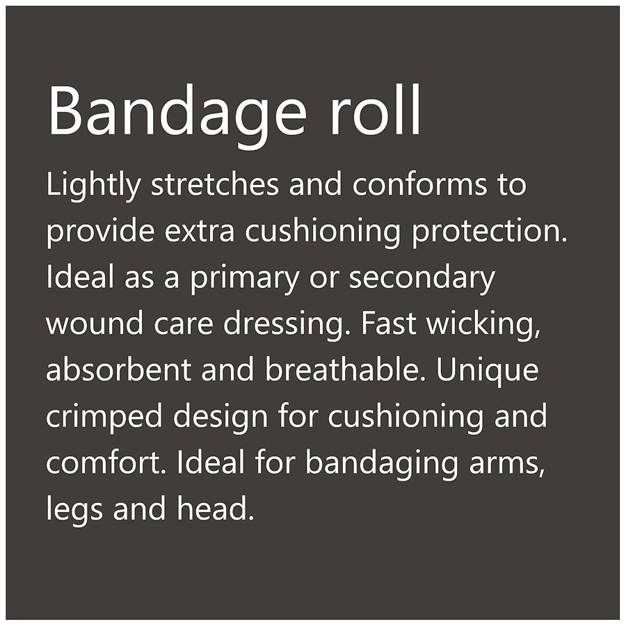 slide 5 of 5, Walgreens Bandage Roll, 4.5 in x 4 yd