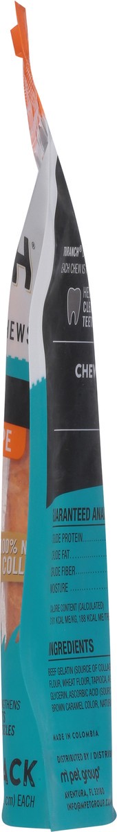 slide 5 of 9, TruRanch 6 Inch Colla-Rolls Chicken + Collagen Recipe Dog Chews 4 ea, 4 ct