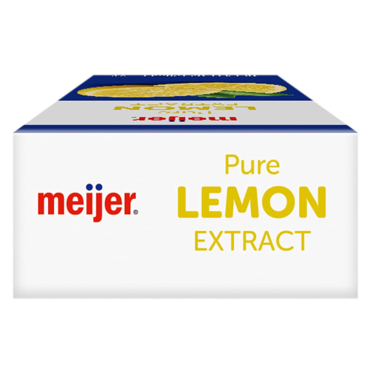 slide 25 of 29, Meijer Extract Lemon Pure, 1 O oz, 1 OZ      