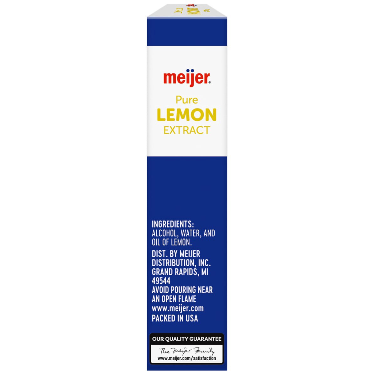 slide 10 of 29, Meijer Extract Lemon Pure, 1 O oz, 1 OZ      
