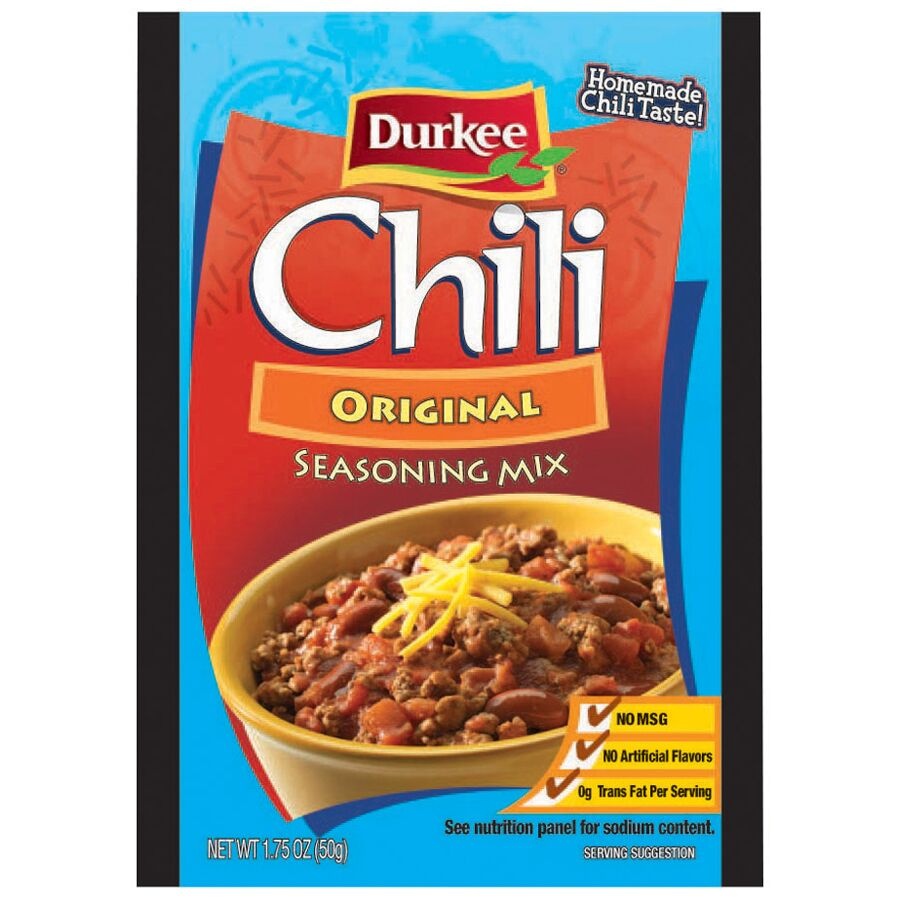 slide 1 of 1, Durkee Original Chili Seasoning Mix, 1.75 oz