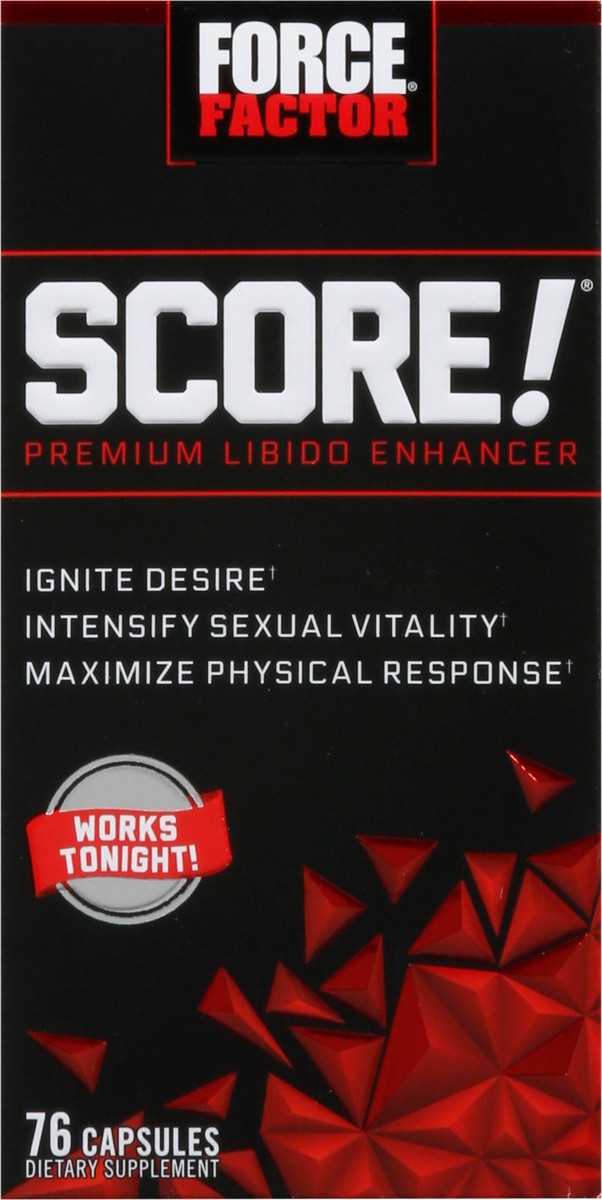 slide 2 of 13, Force Factor Score! Premium Libido Enhancer 76 Capsules, 76 ct