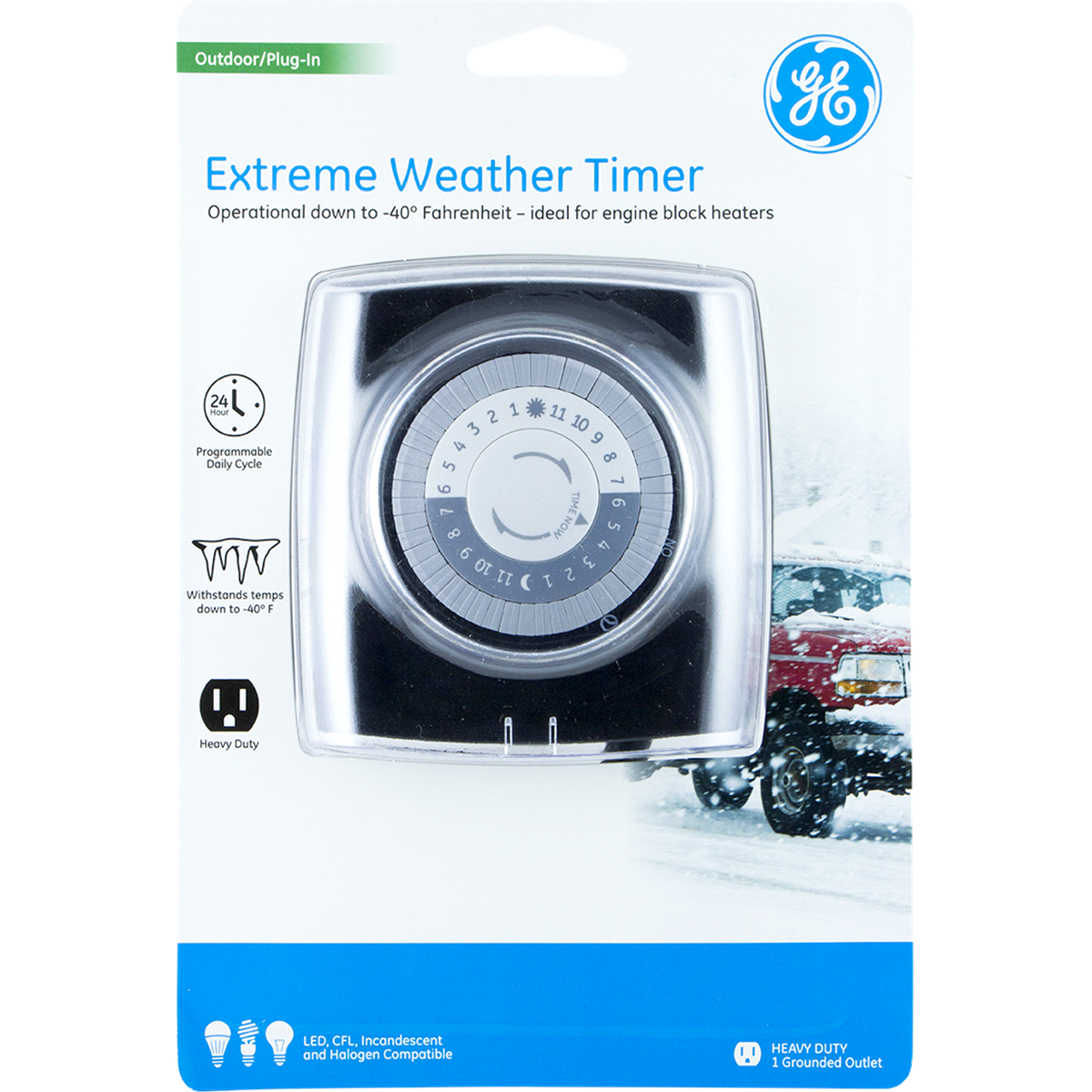 slide 5 of 5, GE Outdoor Extreme Weather Timer, 1 ct
