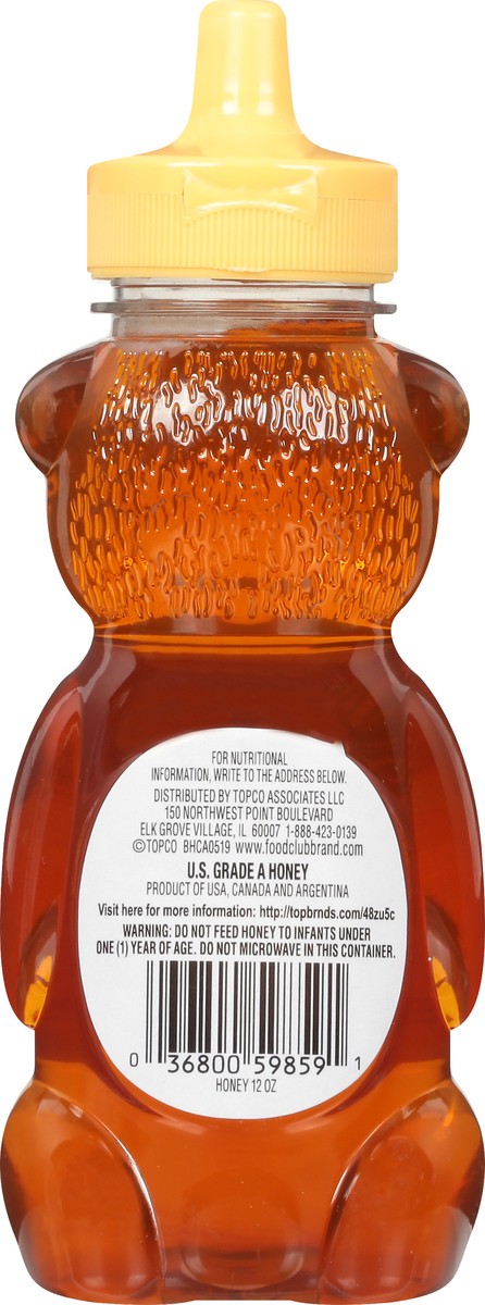 slide 10 of 10, Food Club 100% Honey 12 oz, 12 oz