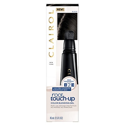 slide 1 of 1, Clairol Root Touch Up Color Blending Gel, Black, 1.5 oz