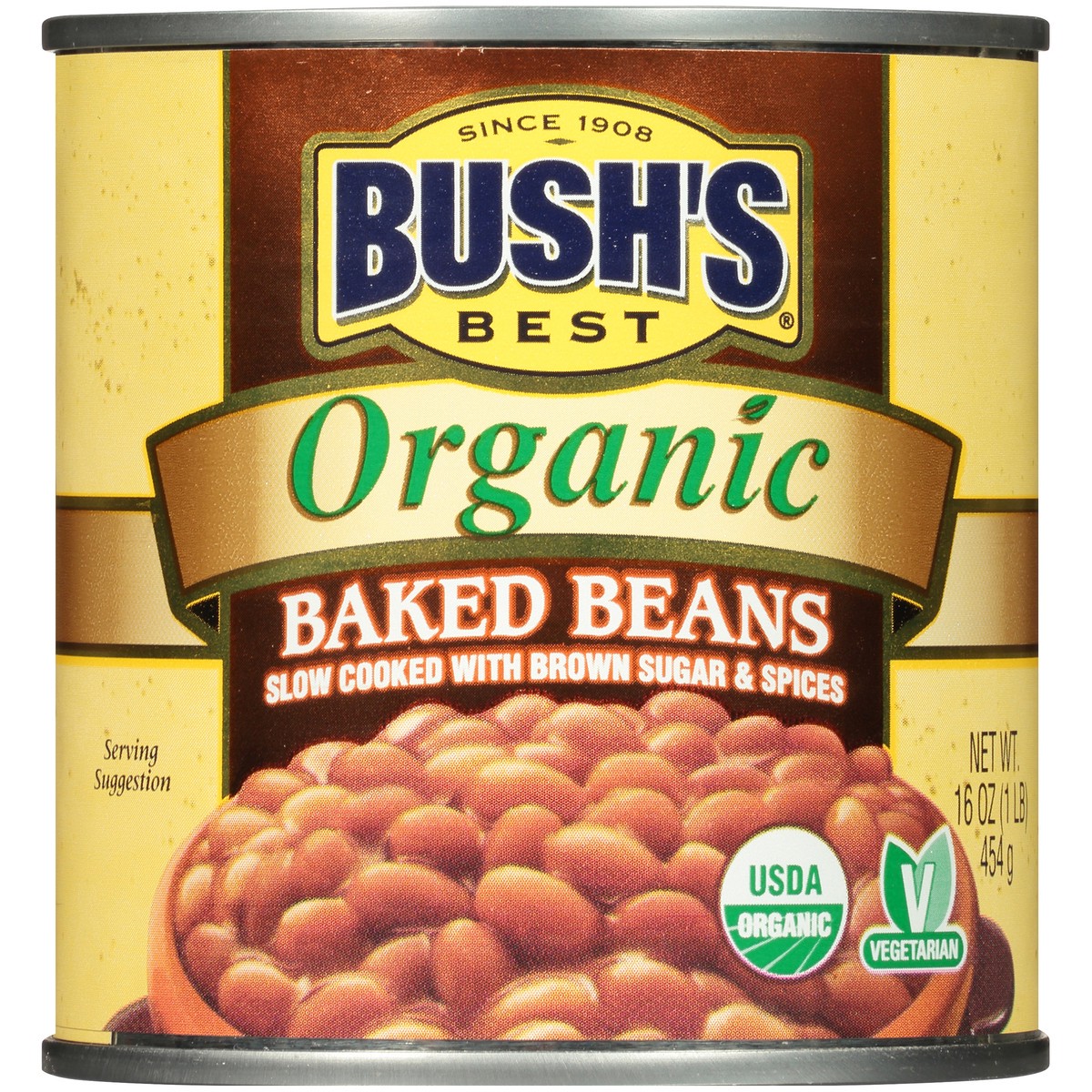 slide 4 of 7, Bush's Best Bush's Organic Baked Beans 16 oz, 16 oz