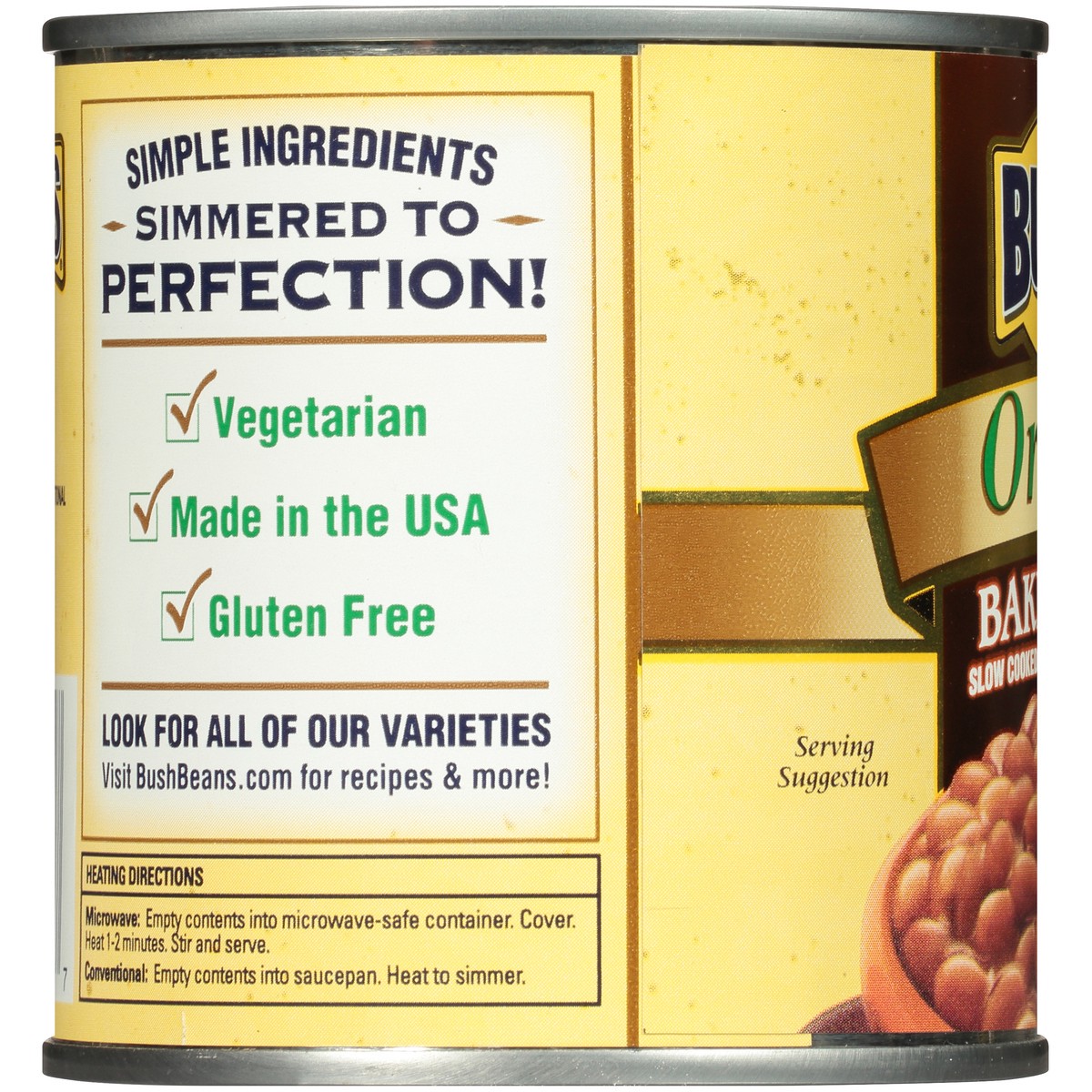 slide 5 of 7, Bush's Best Bush's Organic Baked Beans 16 oz, 16 oz