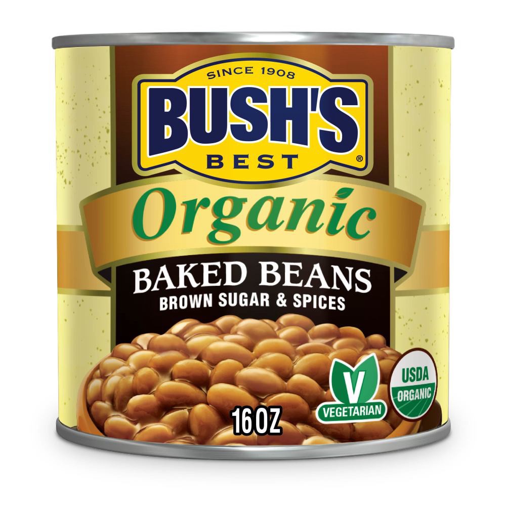 slide 1 of 7, Bush's Best Bush's Organic Baked Beans 16 oz, 16 oz