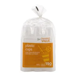 Guaranteed Value Plastic Cups 3 oz