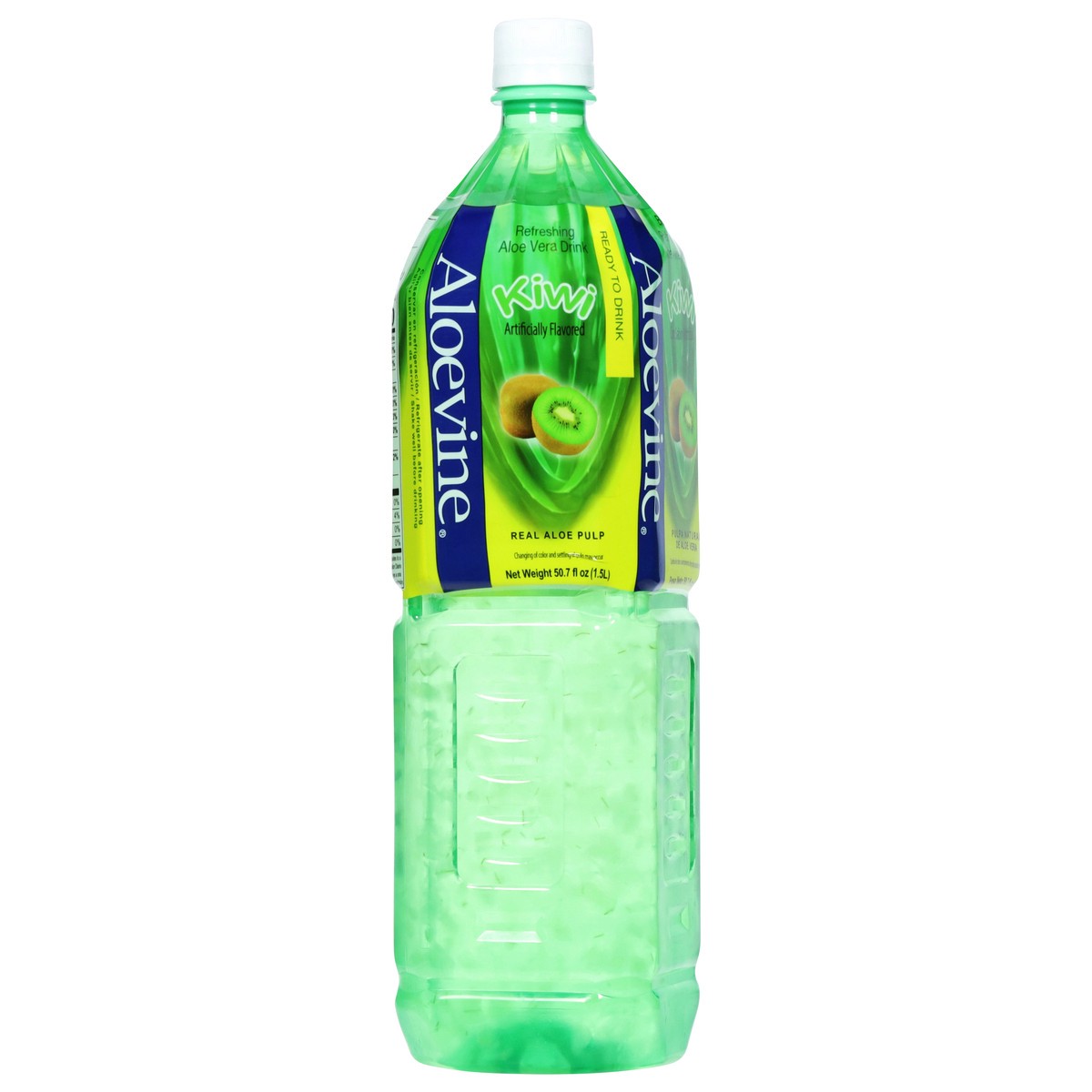 slide 6 of 13, Aloevine Refreshing Kiwi Aloe Vera Drink 50.7 fl oz, 50.7 fl oz