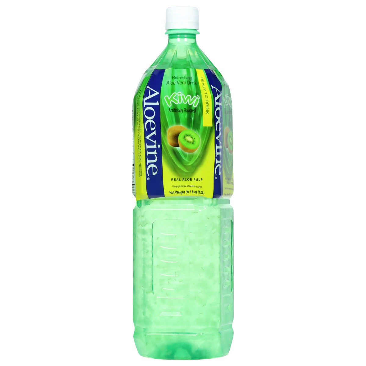 slide 7 of 13, Aloevine Refreshing Kiwi Aloe Vera Drink 50.7 fl oz, 50.7 fl oz