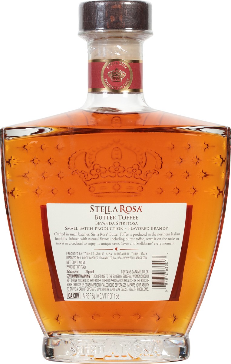 slide 4 of 11, Stella Rosa Toffee Brandy, 750 ml