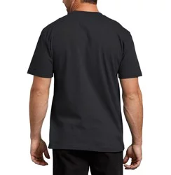 Dickies Men's Heavyweight Short Sleeve T-Shirt - Black