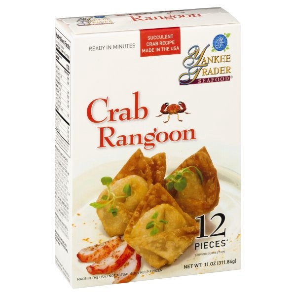 slide 1 of 2, Yankee Trader Seafood Crab Rangoon 12 ea, 12 ct