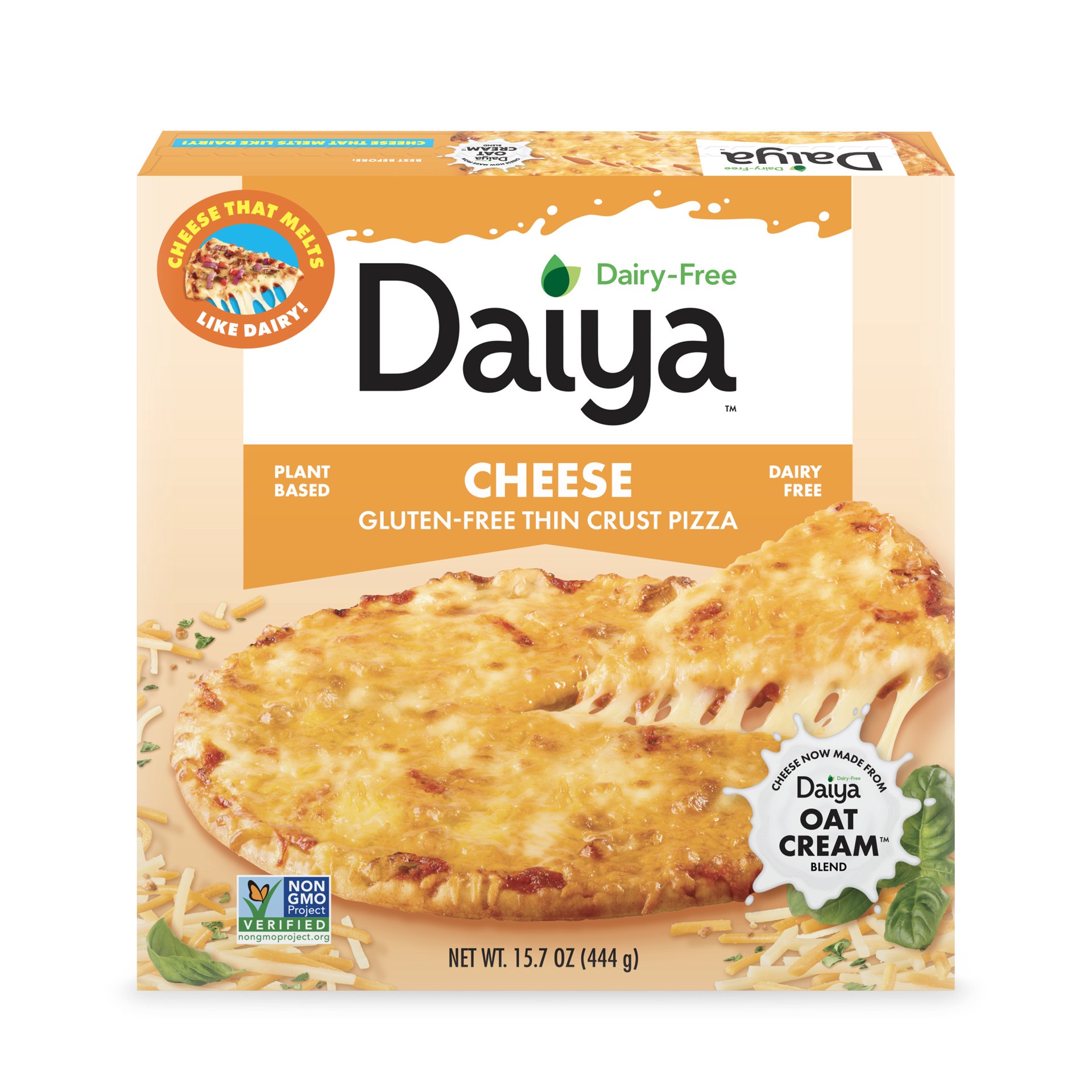 slide 1 of 2, Daiya Dairy Free Gluten Free Cheese Pizza - 15.7 oz, 15.7 oz