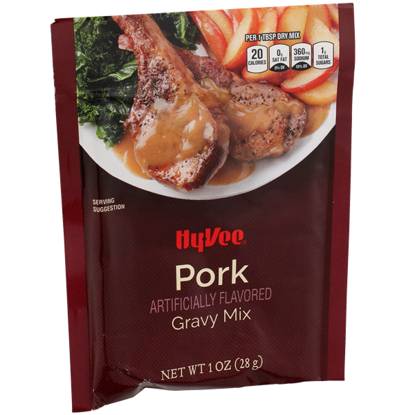 slide 1 of 1, Hy-vee Pork Gravy Mix, 1 oz