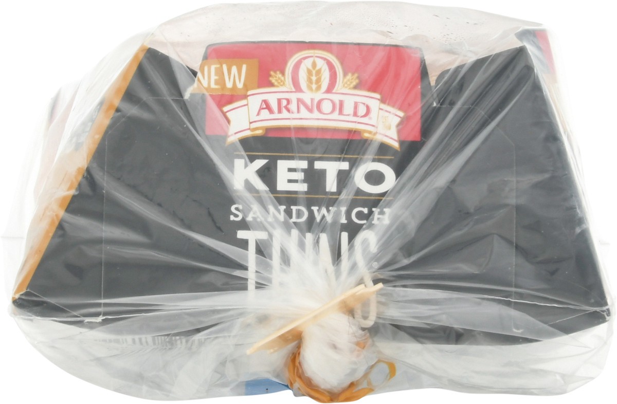 slide 8 of 9, Arnold Keto White Sandwich Thins, 6 count, 12 oz, 6 ct