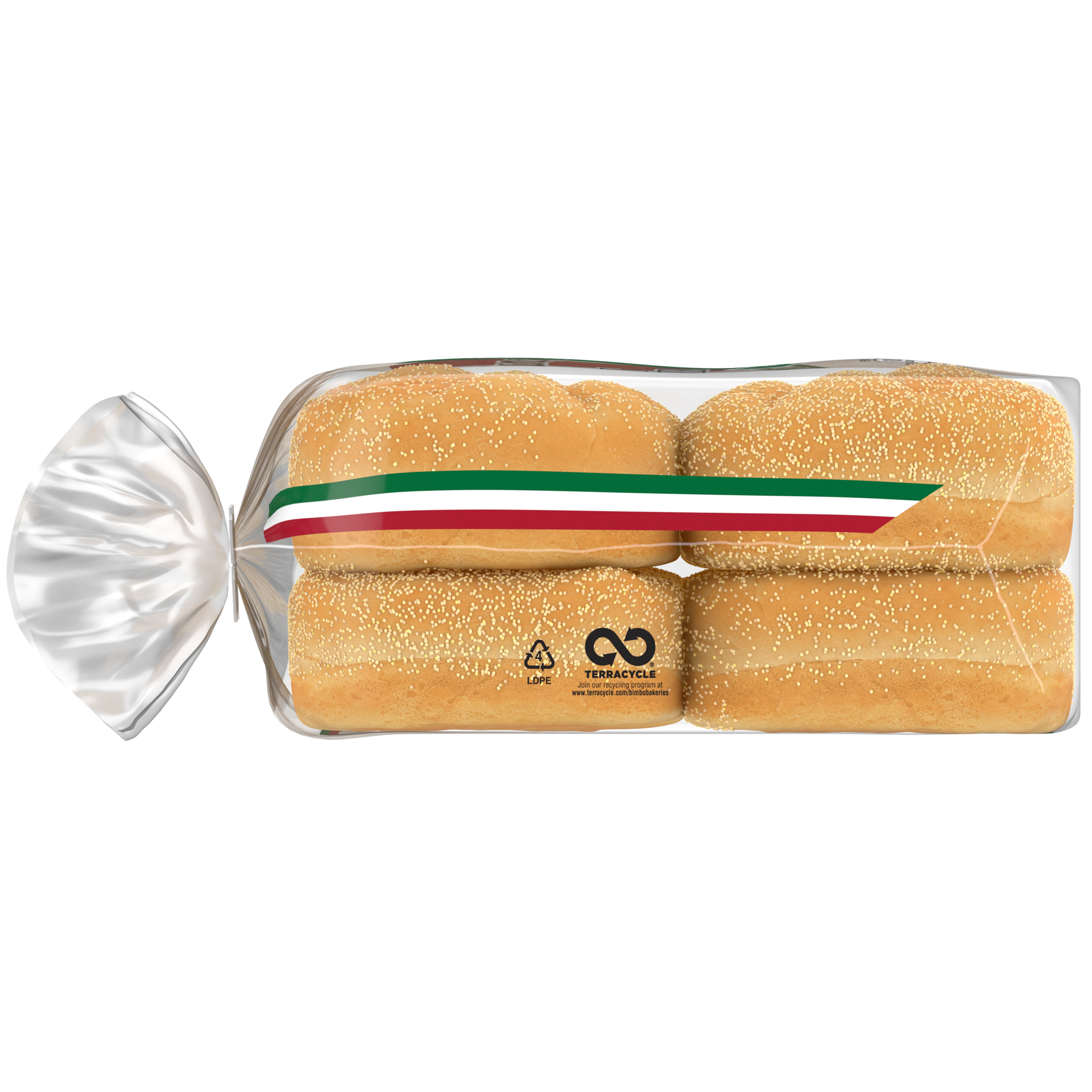 slide 3 of 5, D'Italiano Soft Kaiser White Enriched Rolls, 8 count, 18 oz, 18 oz