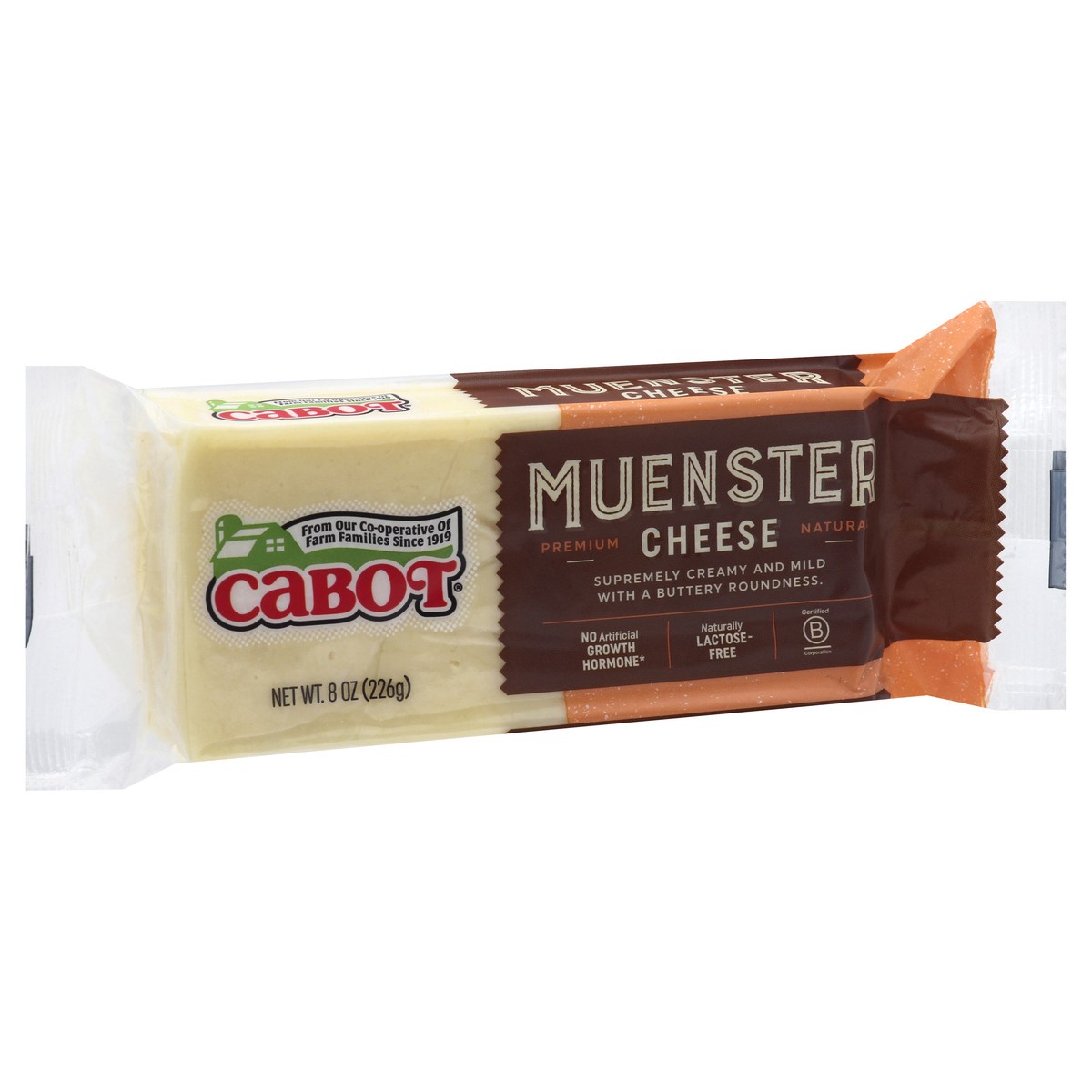 slide 7 of 10, Cabot Muenster Cheese, 8 oz