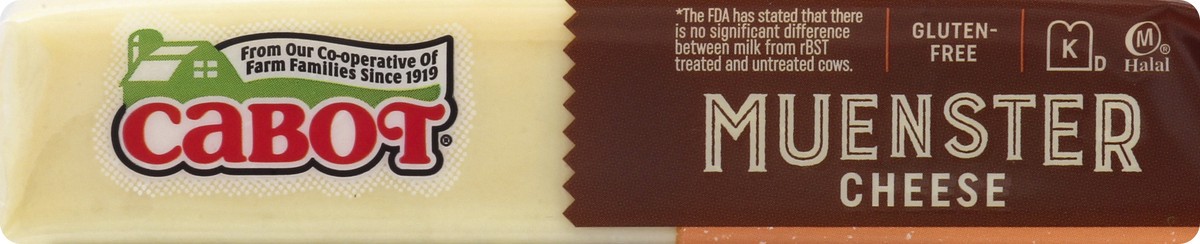 slide 5 of 10, Cabot Muenster Cheese, 8 oz