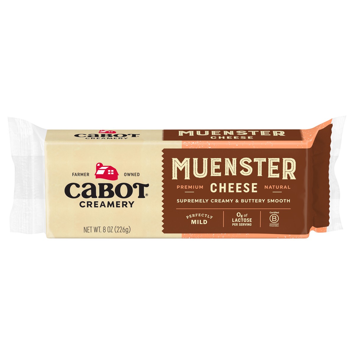 slide 1 of 10, Cabot Muenster Cheese, 8 oz