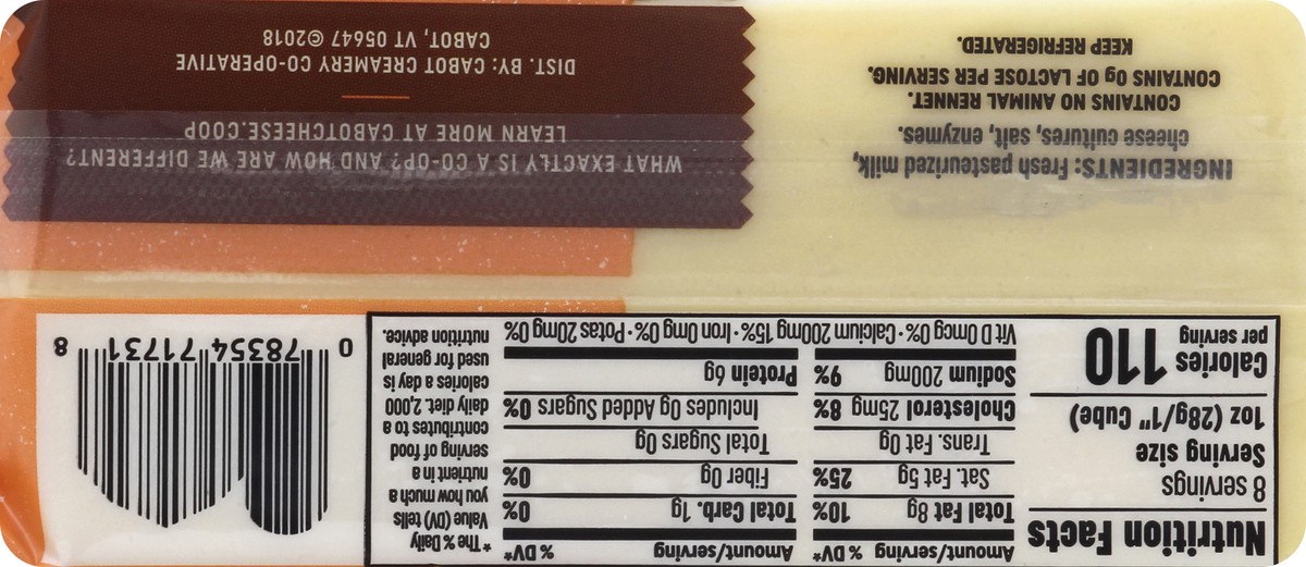 slide 9 of 10, Cabot Muenster Cheese, 8 oz