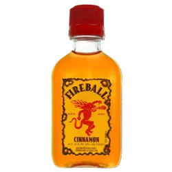 Fireball Cinnamon Whiskey, 50ml Plastic Bottle, 42 Proof