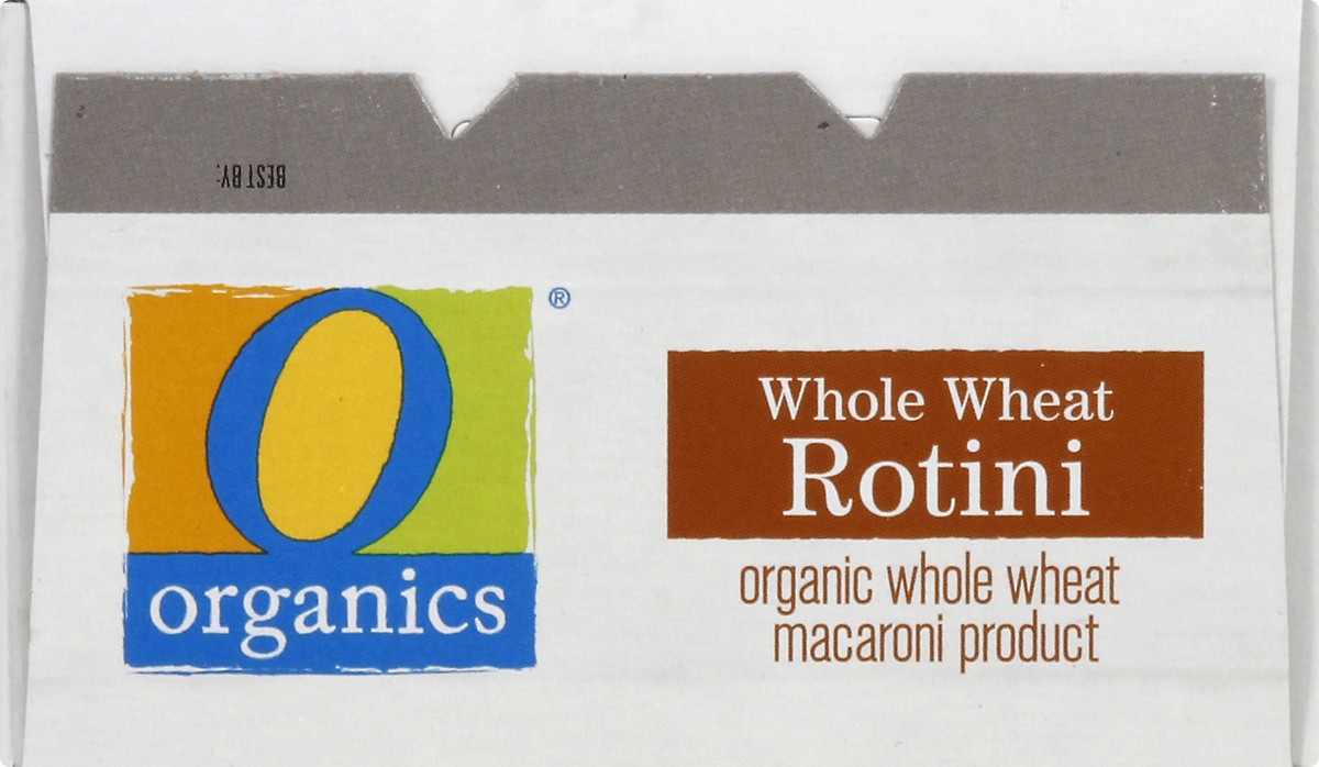 slide 9 of 9, O Organics 100% Whole Wheat Organic Rotini , 16 oz