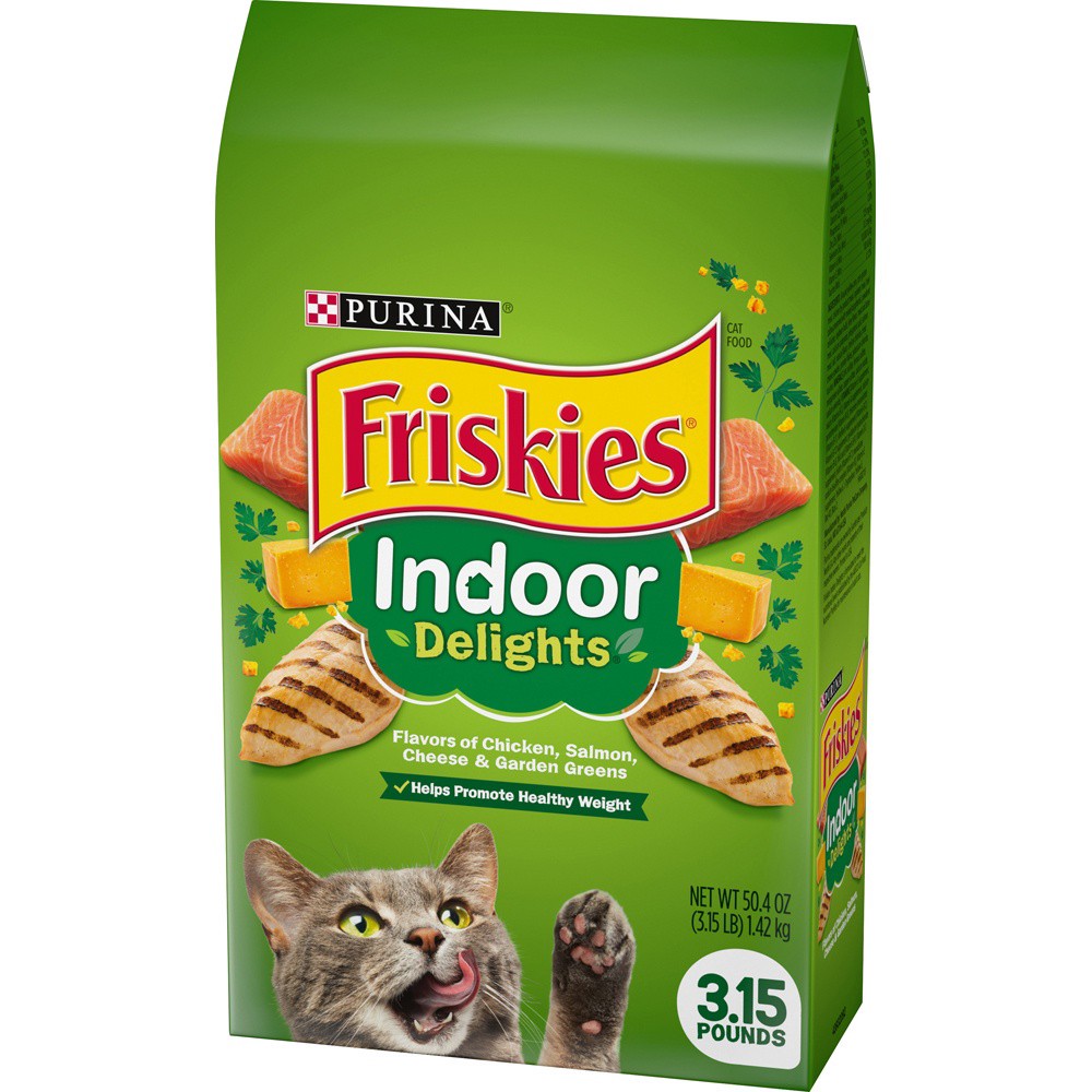 slide 3 of 9, Friskies Purina Friskies Indoor Delights Cat Food, 3.15 lb
