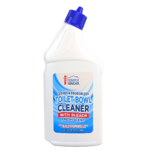 slide 1 of 1, Weis Quality Cleaner Toilet Bowl, 24 fl oz