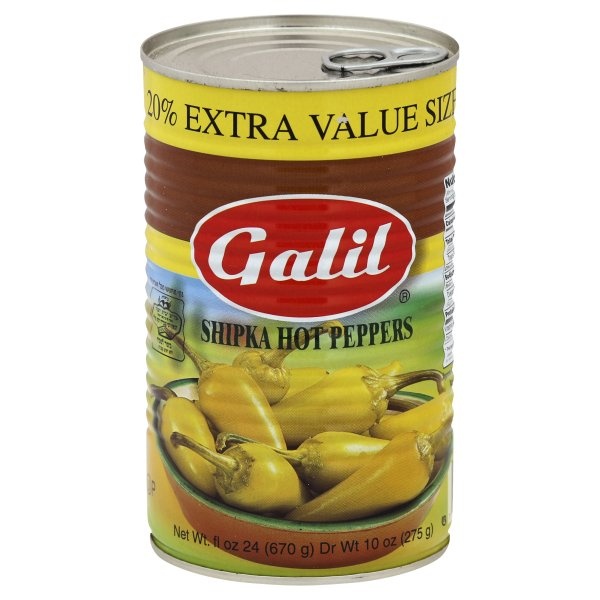 slide 1 of 2, Galil Hot Peppers, Shipka, Extra Value Size, 24 oz