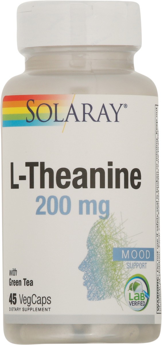 slide 2 of 14, Solaray L-theanine Anti-stress Formula, 45 ct