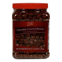 GFS Chocolate Covered Raisins