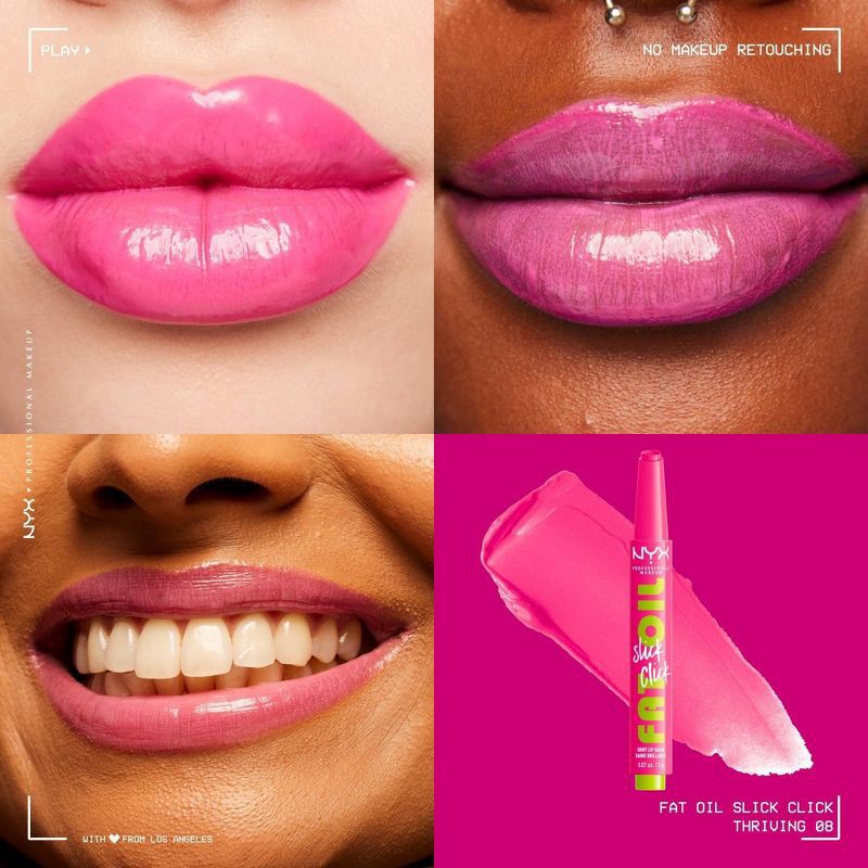 slide 7 of 10, Nyx Professional Makeup Fat Oil Slick Click, Thriving, 1 ct