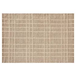Loloi Ferris Plaid Scatter Rug - 30 in x 45 in - Neutral