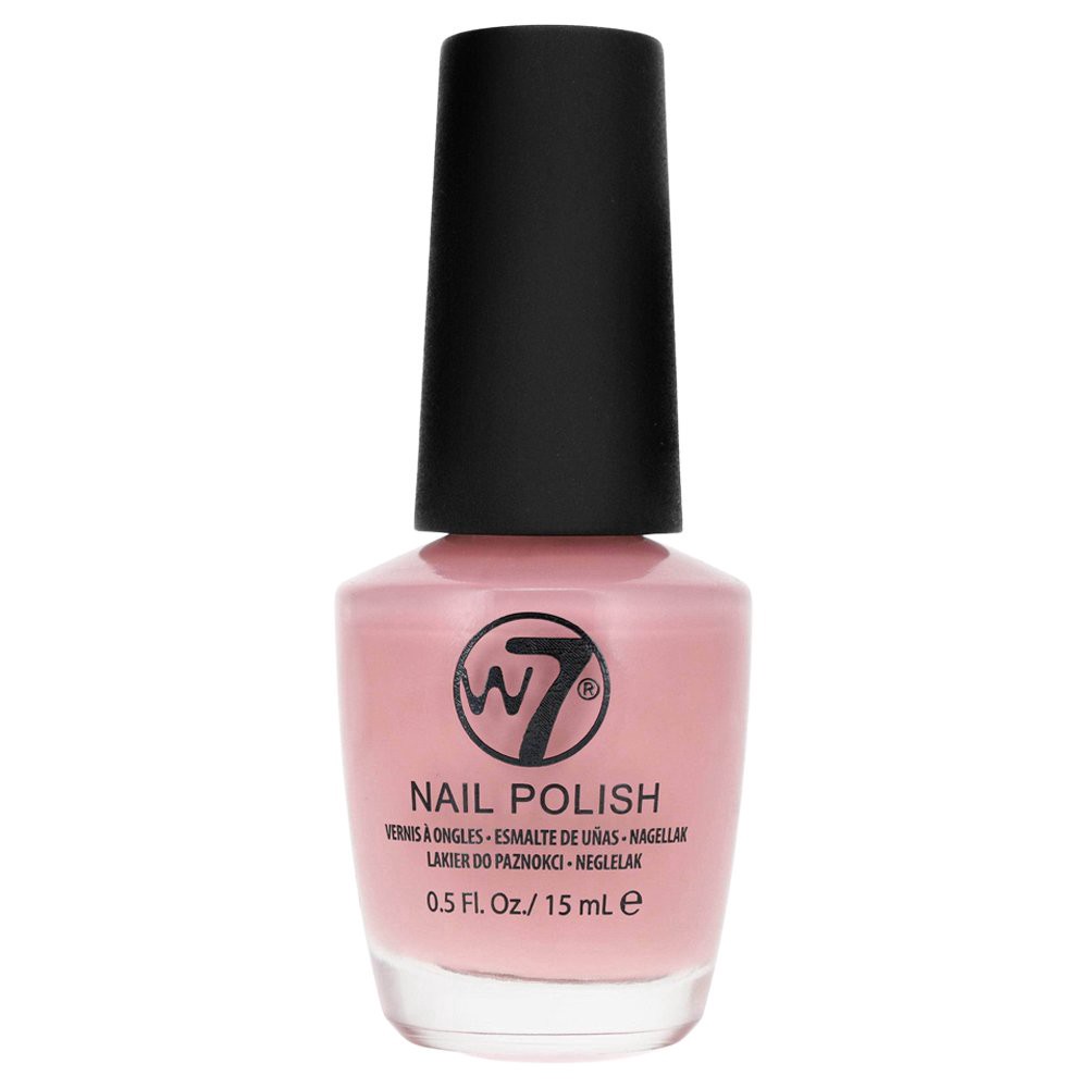 slide 1 of 1, W7 Nail Polish - Dusty Pink, 1 ct
